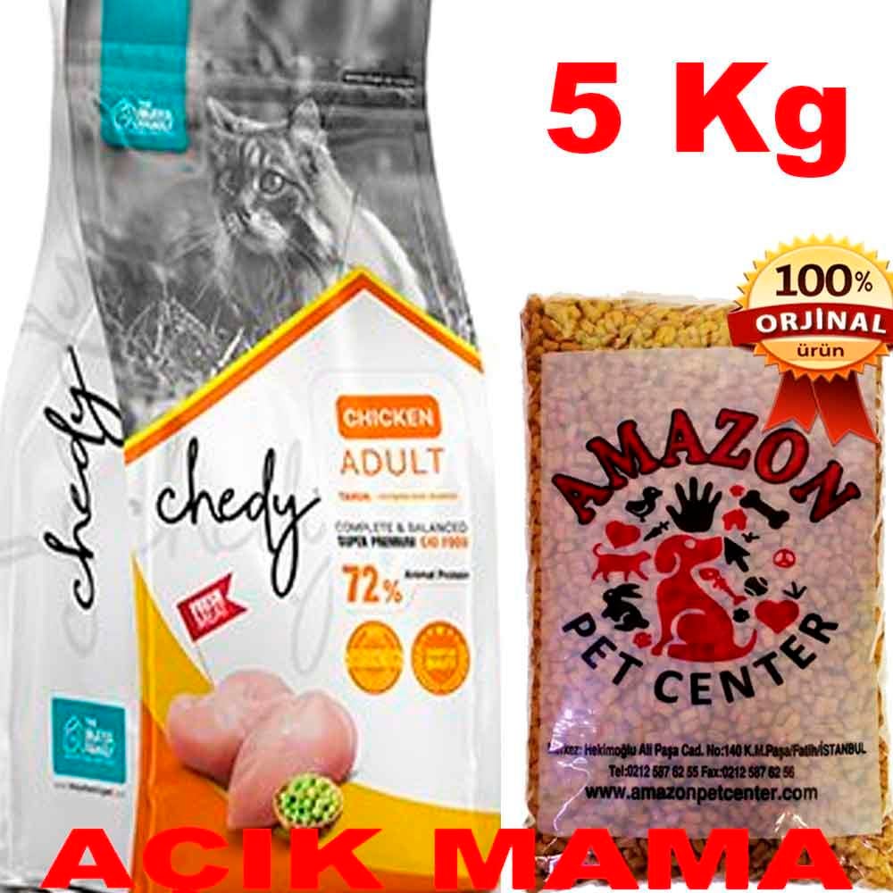 Chedy Tavuklu Kedi Maması Açık 5 Kg 32136449 Amazon Pet Center