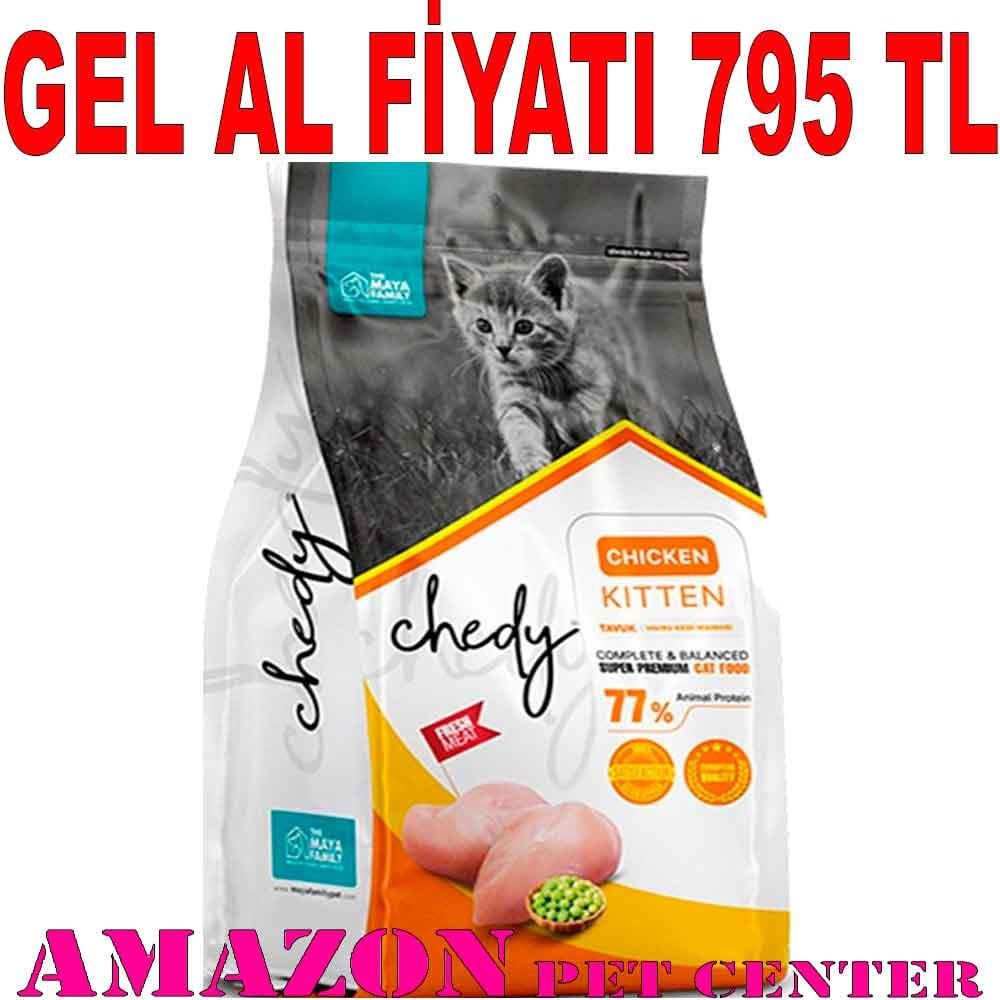 Chedy Tavuklu Yavru Kedi Maması 10 Kg 8683347070350 Amazon Pet Center