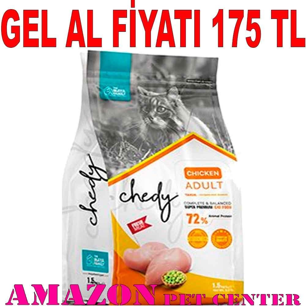 Chedy Tavuklu Yetişkin Kedi Maması 1.5 Kg 8683347070213 Amazon Pet Center