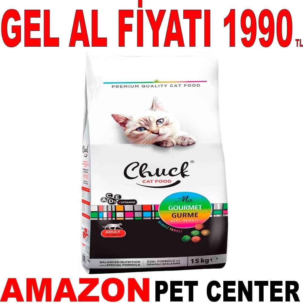 Chuck Gourmet Kedi Maması 15 Kg 19411002 Amazon Pet Center