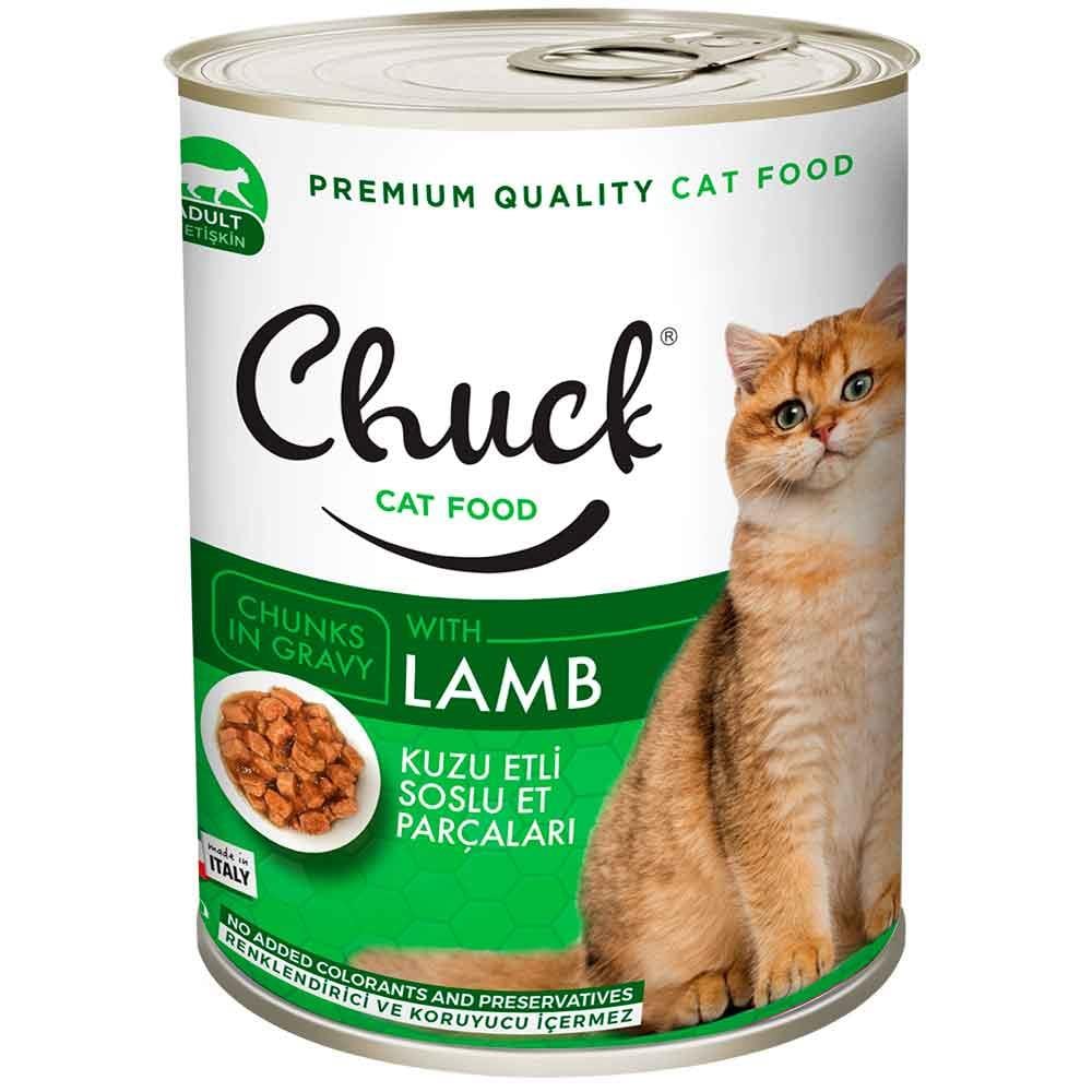 Chuck Kedi Konservesi Kuzu Etli 415 Gr 8680067146402 Amazon Pet Center