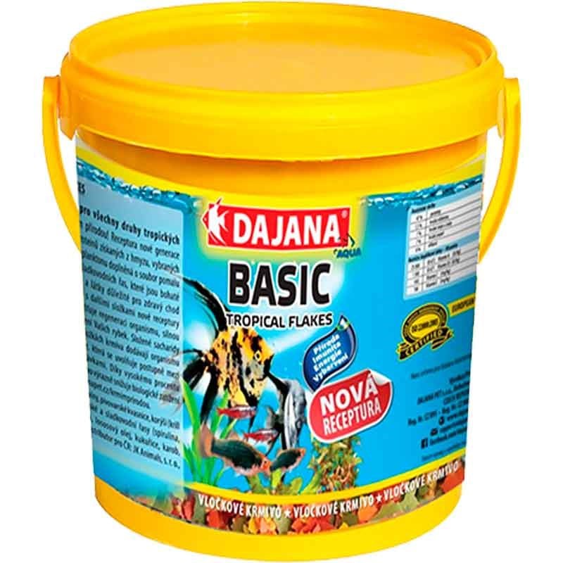 Dajana Basic Pul Balık Yemi 10 Lt Kova 8594000252573 Dajana Tatlı Su Akvaryumu Balık Yemleri Amazon Pet Center