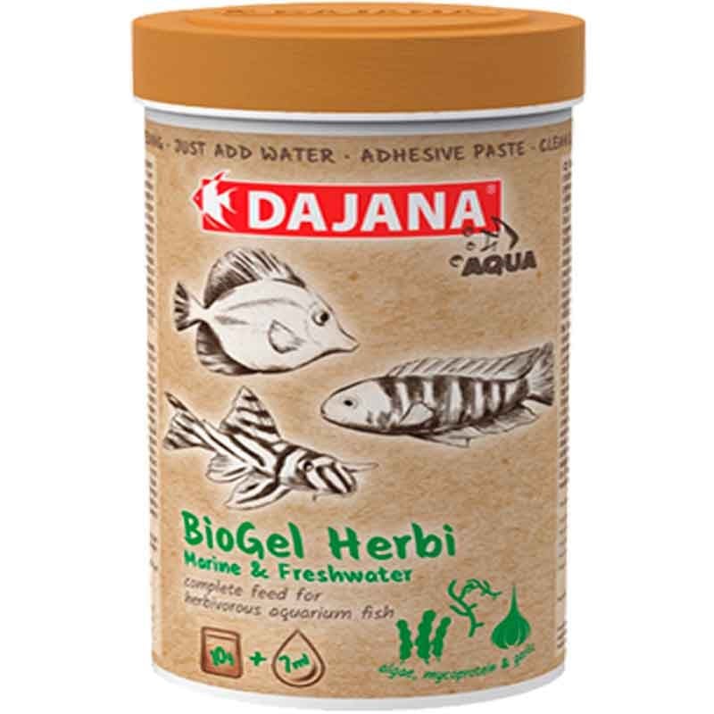 Dajana BioGel Jel Yem Herbivore 250 Ml 8594000258490 Dajana Tatlı Su Akvaryumu Balık Yemleri Amazon Pet Center