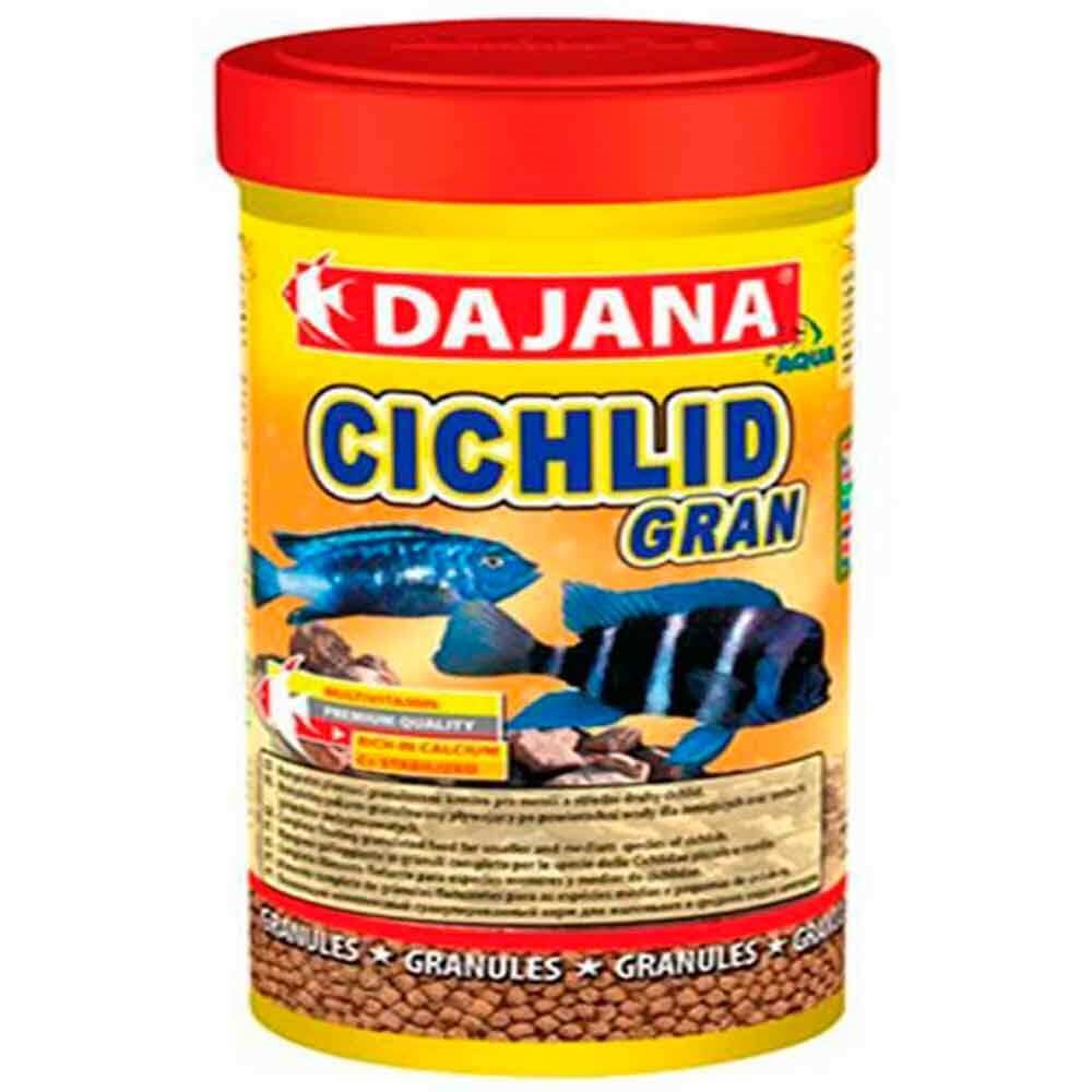 Dajana Cichlid Gran 250 ml 8594000250302 Dajana Tatlı Su Akvaryumu Balık Yemleri Amazon Pet Center