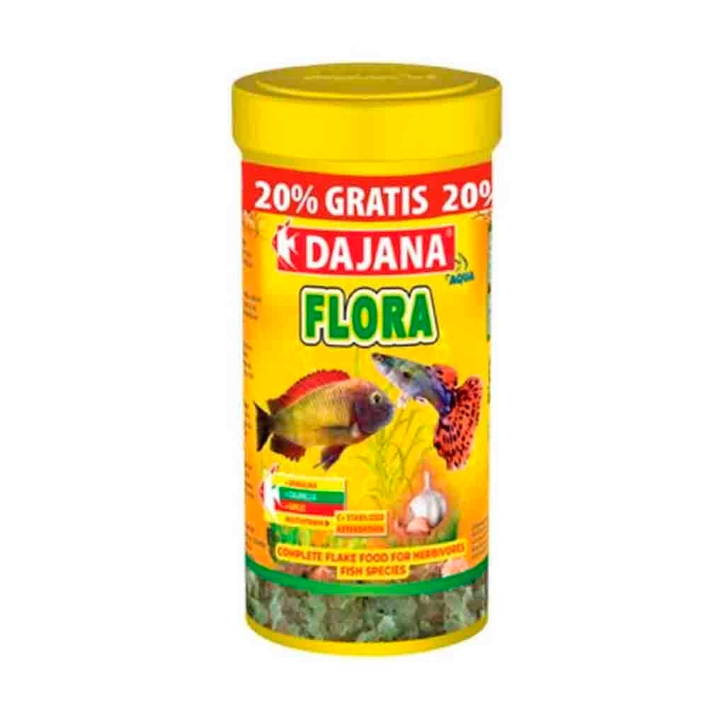 Dajana Flora Bitkisel Balık Yemi Sarımsaklı 250 ml + 50 ml 8594196550712 Amazon Pet Center