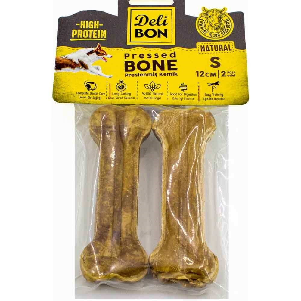 DeliBon Deri Press Köpek Kemik 12 Cm 2 li Natural 8680782160059 Delibon Yenilebilir Pres Köpek Kemikleri Amazon Pet Center