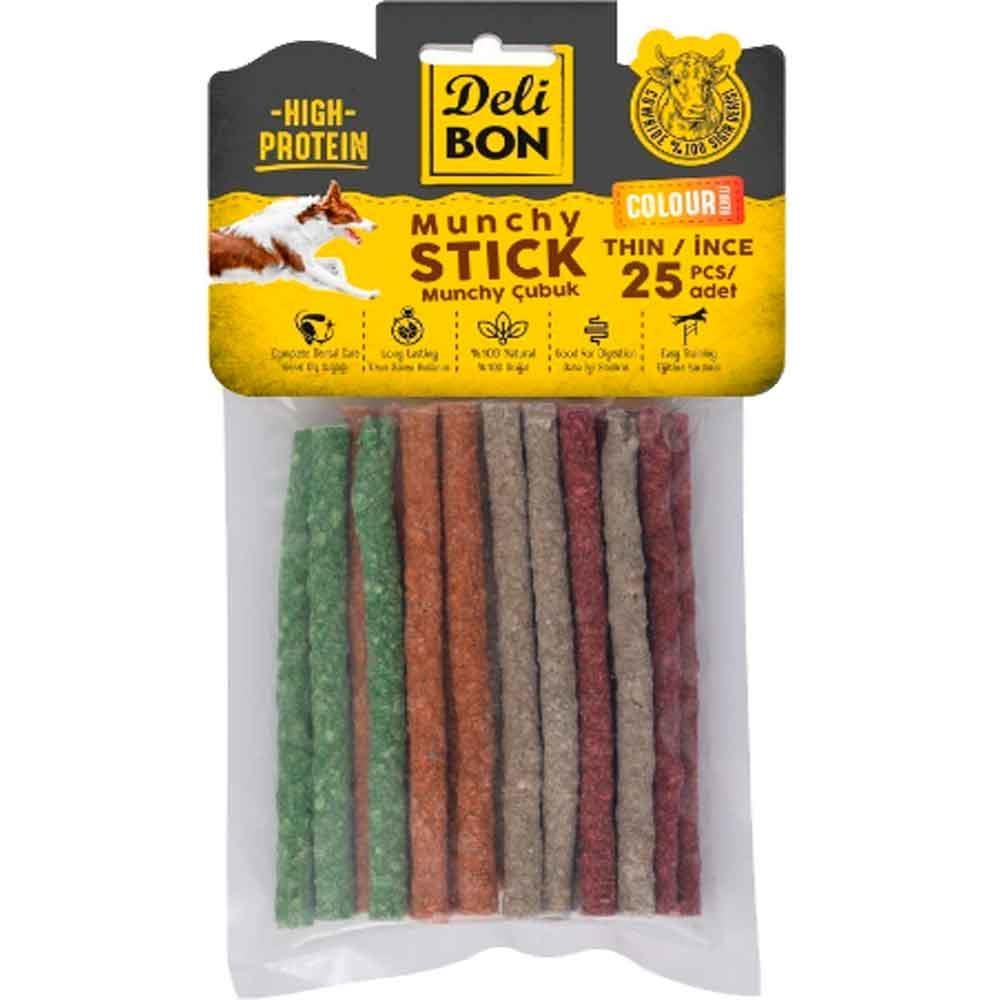 DeliBon Köpek Ödül Kemiği Munchy Çubuk Eko İnce Mix 25 Ad 8680782131257 Amazon Pet Center