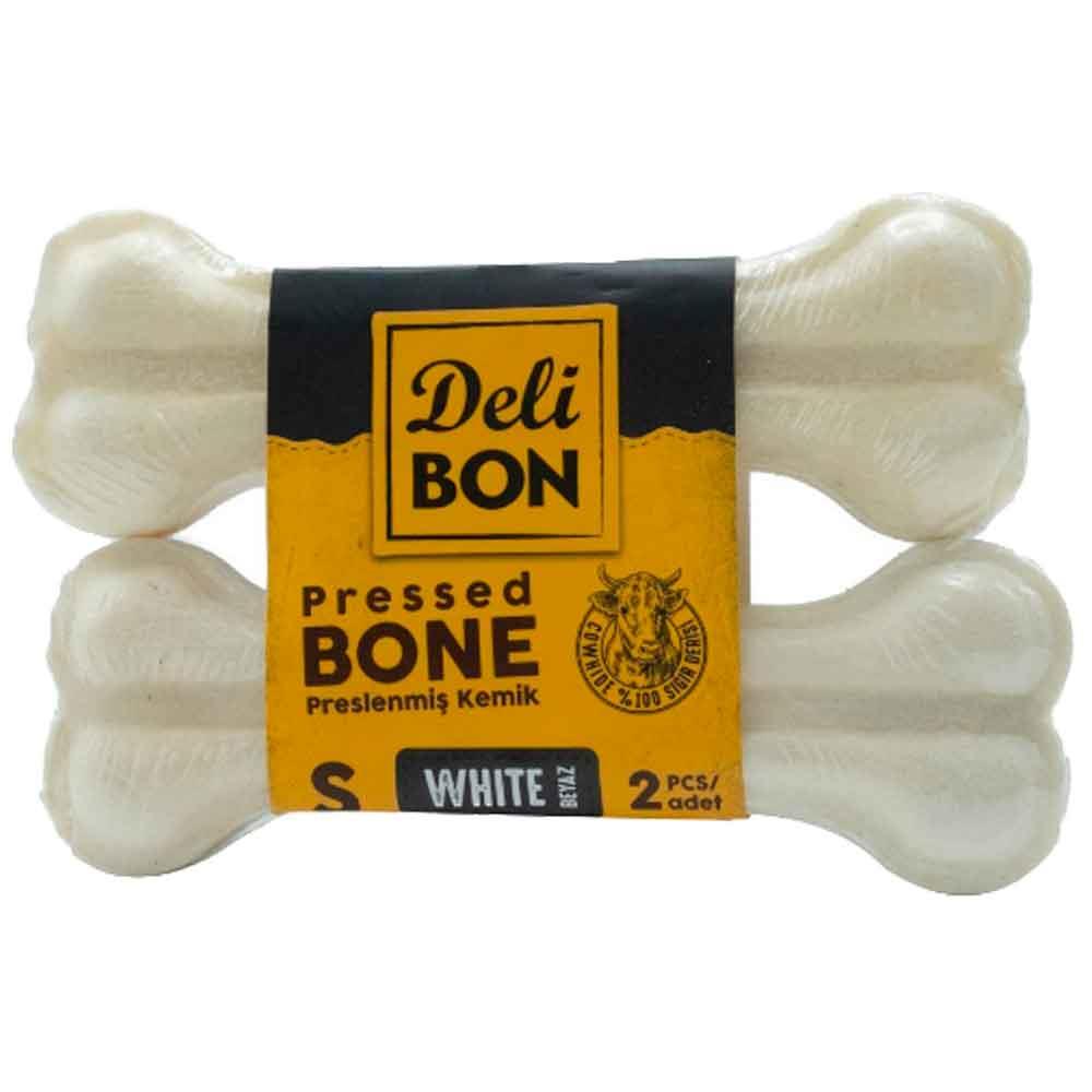 Delibon Köpekler İçin Deri Pres Kemik Beyaz 12 Cm 2 Li Paket 8680782160554 Amazon Pet Center