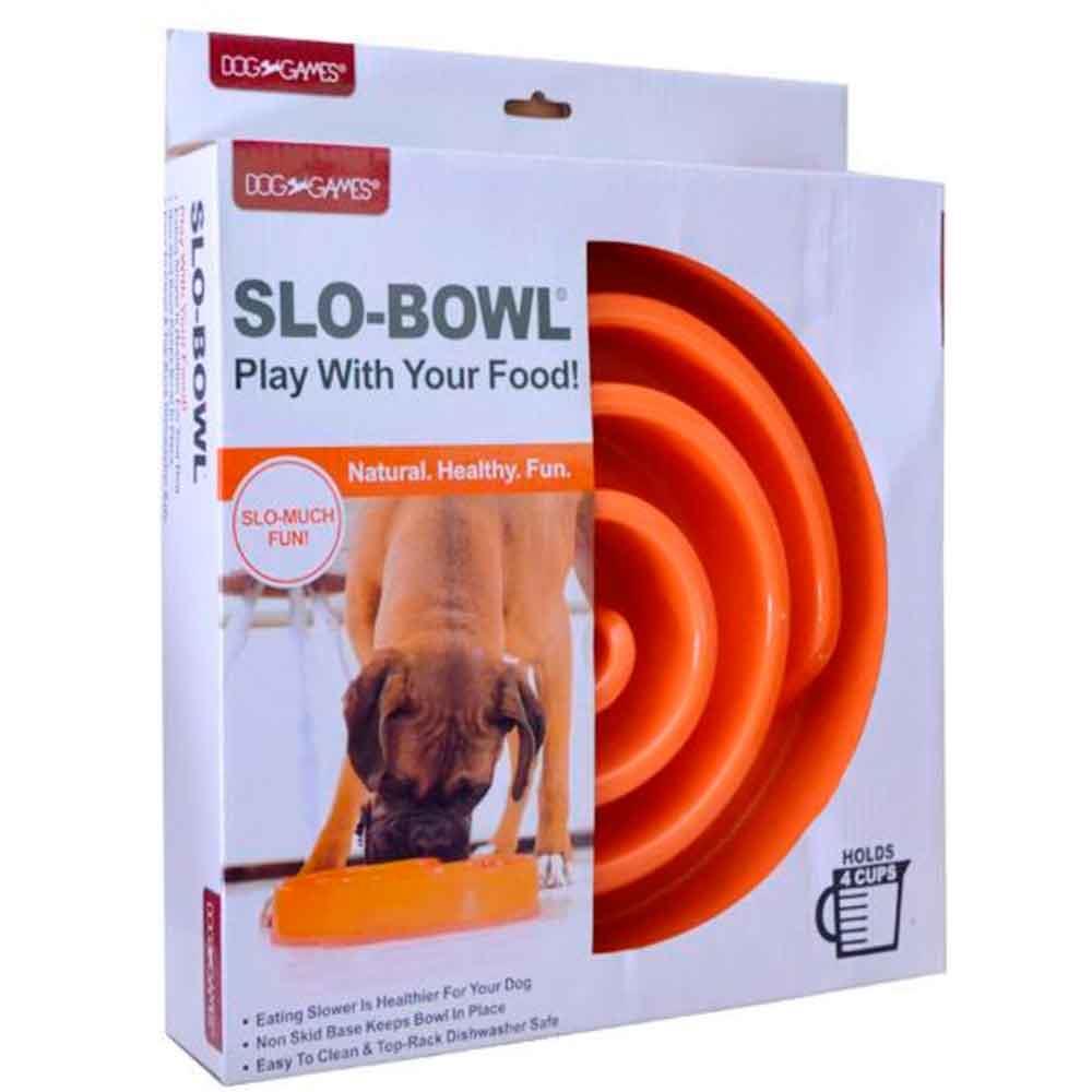 Dog Games Köpek Yavaş Yeme Mama Kabı 4 Turuncu 27 Cm 1677001417008 Amazon Pet Center