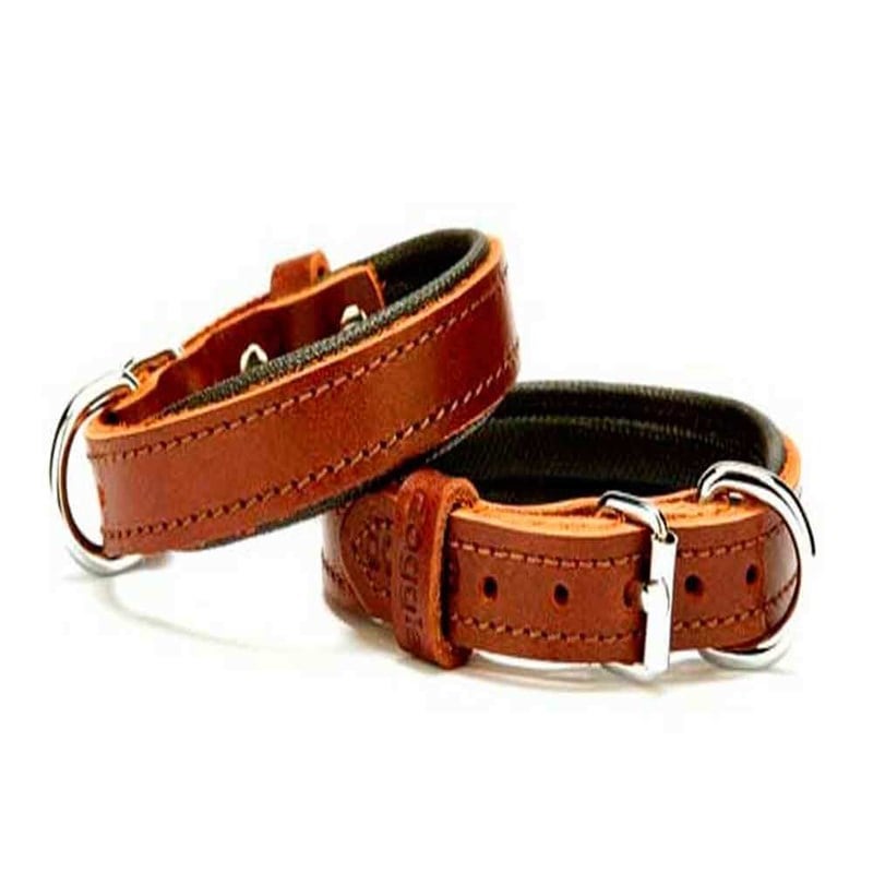 Doggie Comfort Deri Köpek Boyun Tasması SBT-1510 M Kahvverengi 8680782100079 Doggie Köpek Boyun Tasmaları Amazon Pet Center