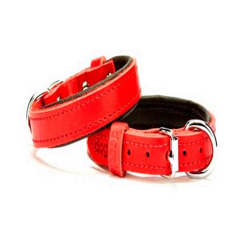 Doggie Comfort Deri Köpek Boyun Tasması SBT-2510 Kırmızı 8680782100239 Doggie Köpek Boyun Tasmaları Amazon Pet Center