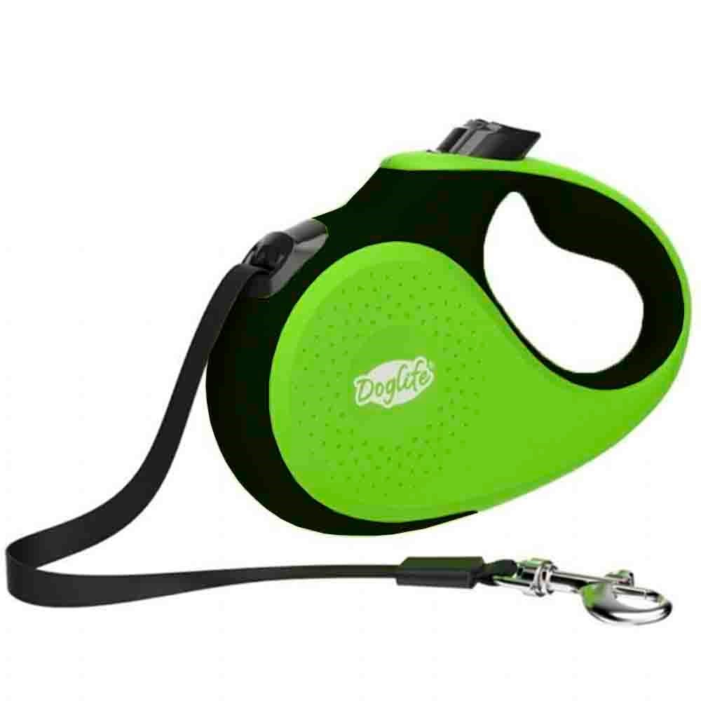 Doglife Otomatik Köpek Tasması XS 12 kg 3 mt Yeşil 8681475619380 Amazon Pet Center