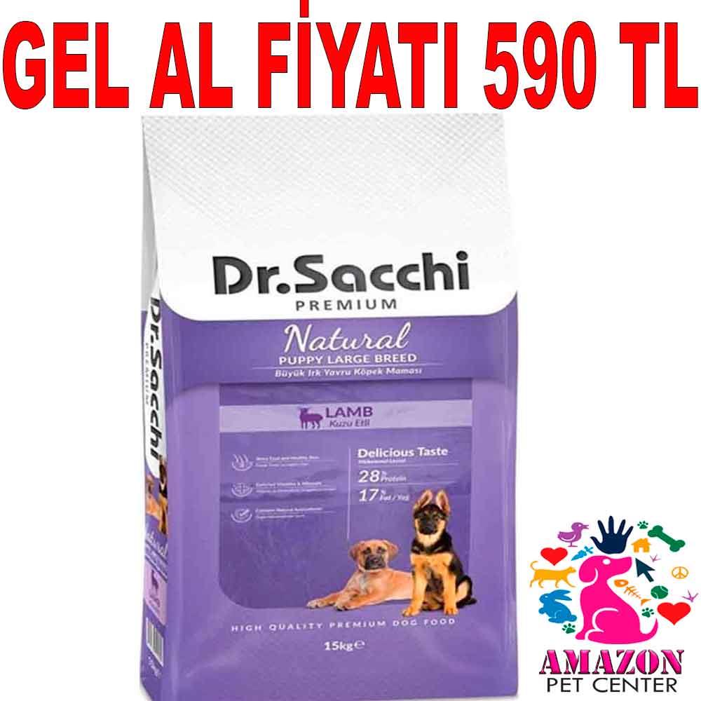 Dr.Sacchi Kuzu Etli Yavru Köpek Maması 15 Kg 18162004 Amazon Pet Center