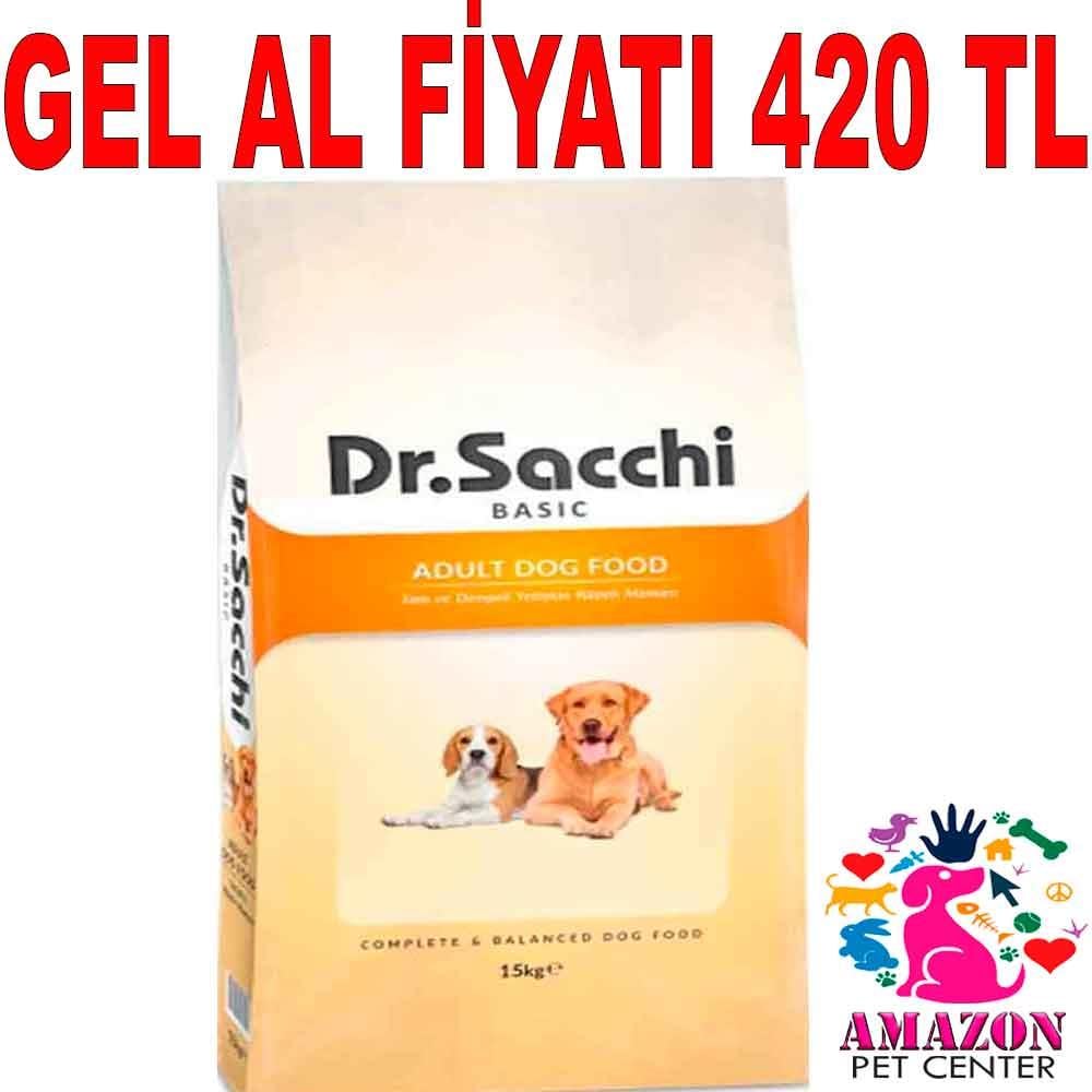 Dr.Sacchi Tavuklu Köpek Maması 15 Kg 18158007 Amazon Pet Center