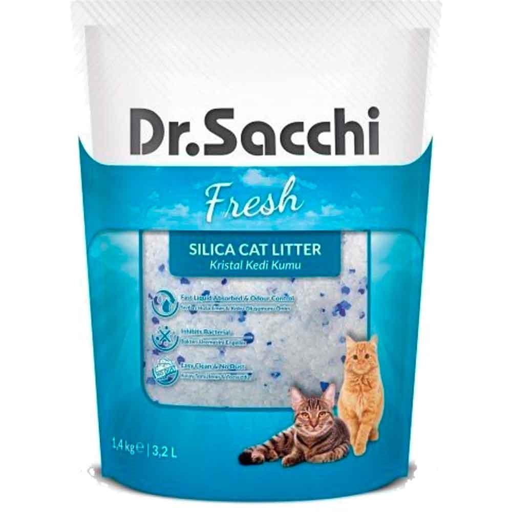 Dr.Sacchi Kristal Kedi Kumu 3.2 Lt 8690286590177 Amazon Pet Center