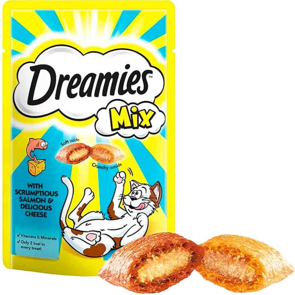 Dreamies Kedi Ödülü Mix Somonlu Peynirli 60 gr 5998749130445 Pedigree Kedi Ödülleri Amazon Pet Center