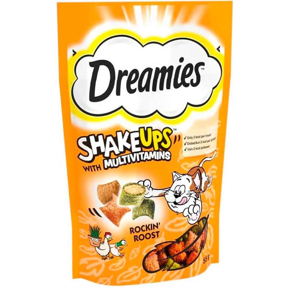 Dreamies Kedi Ödülü Shake Ups Rockin Rooster 55 Gr 5998749144657 Amazon Pet Center