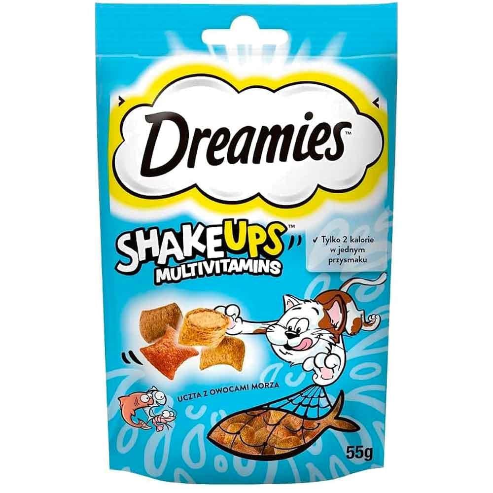 Dreamies Kedi Ödülü Shake Ups Seafood 55 Gr 5998749144725 Amazon Pet Center