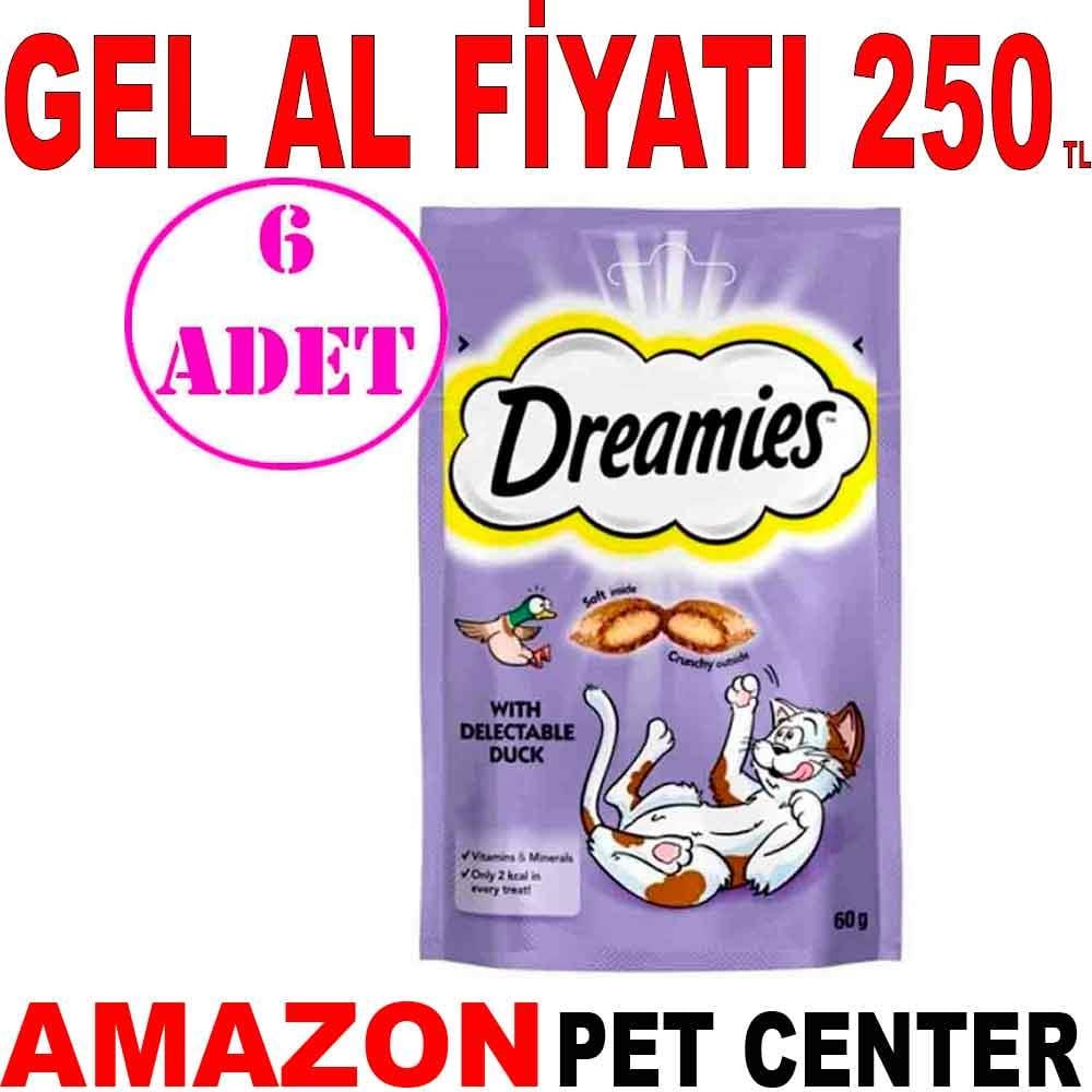 Dreamies Ördekli Kedi Ödülü 60 Gr 6AD 18236002 Amazon Pet Center