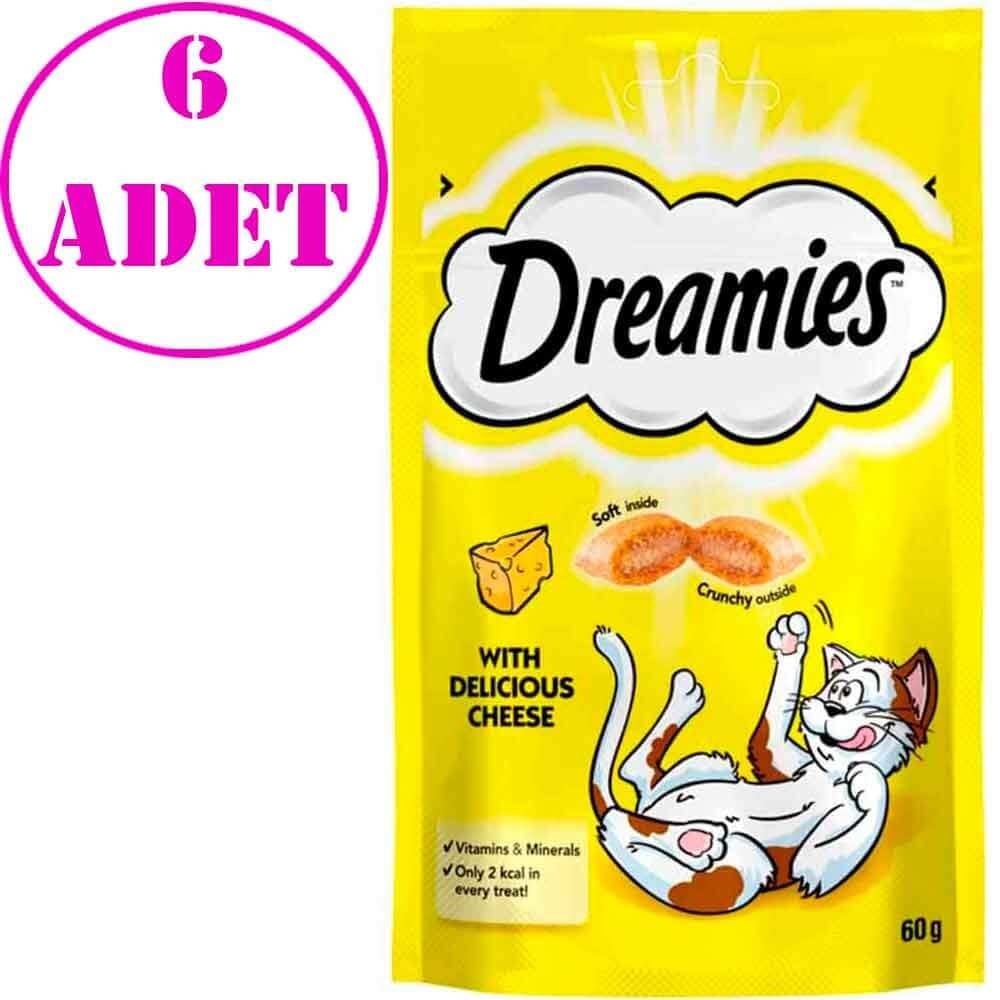 Dreamies Peynirli Kedi Ödülü 60 gr 6 AD 32121636 Pedigree Kedi Ödülleri Amazon Pet Center