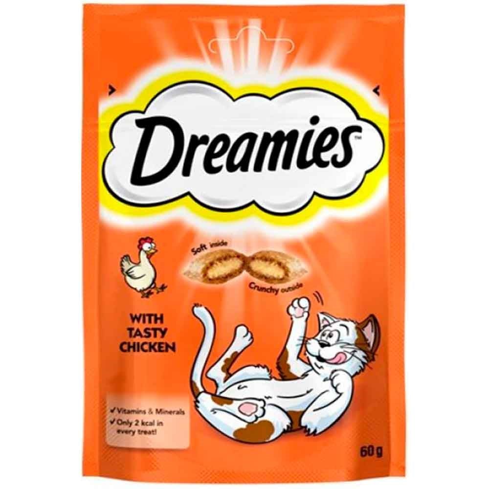 Dreamies Tavuklu Kedi Ödülü 60 gr 5998749130469 Amazon Pet Center