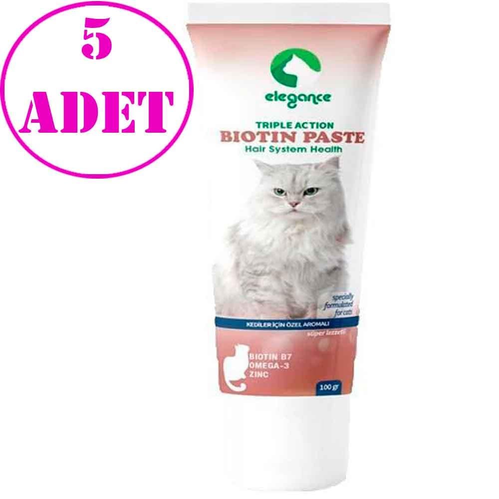 Elegance Biotin Tüy Yumağı Önleyici Kedi Malt Macun 100 Gr 5 AD 21426001 Amazon Pet Center