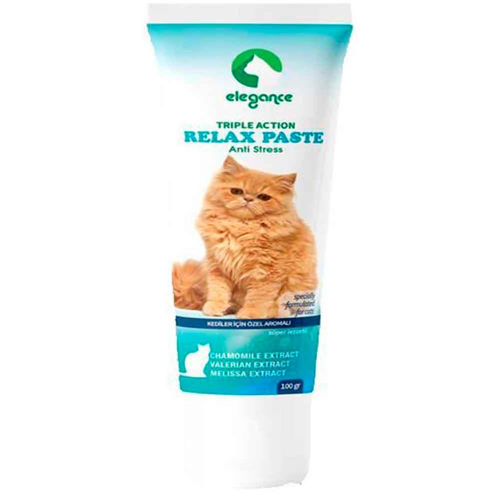Elegance Relex Paste Stres Önleyici Kedi Malt Macun 100gr 8683801902661 Amazon Pet Center