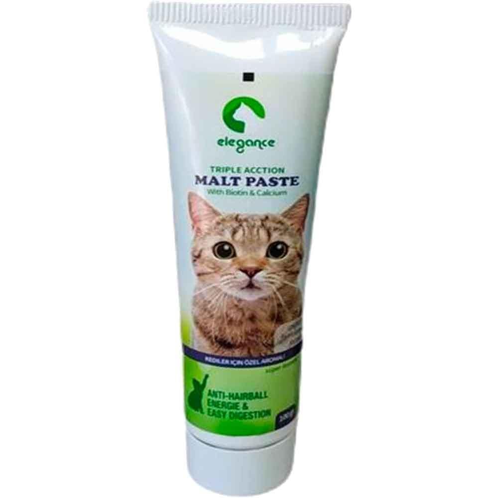 Elegance Tüy Yumağı Önleyici Kedi Malt Macun 100gr 8698636156950 Amazon Pet Center