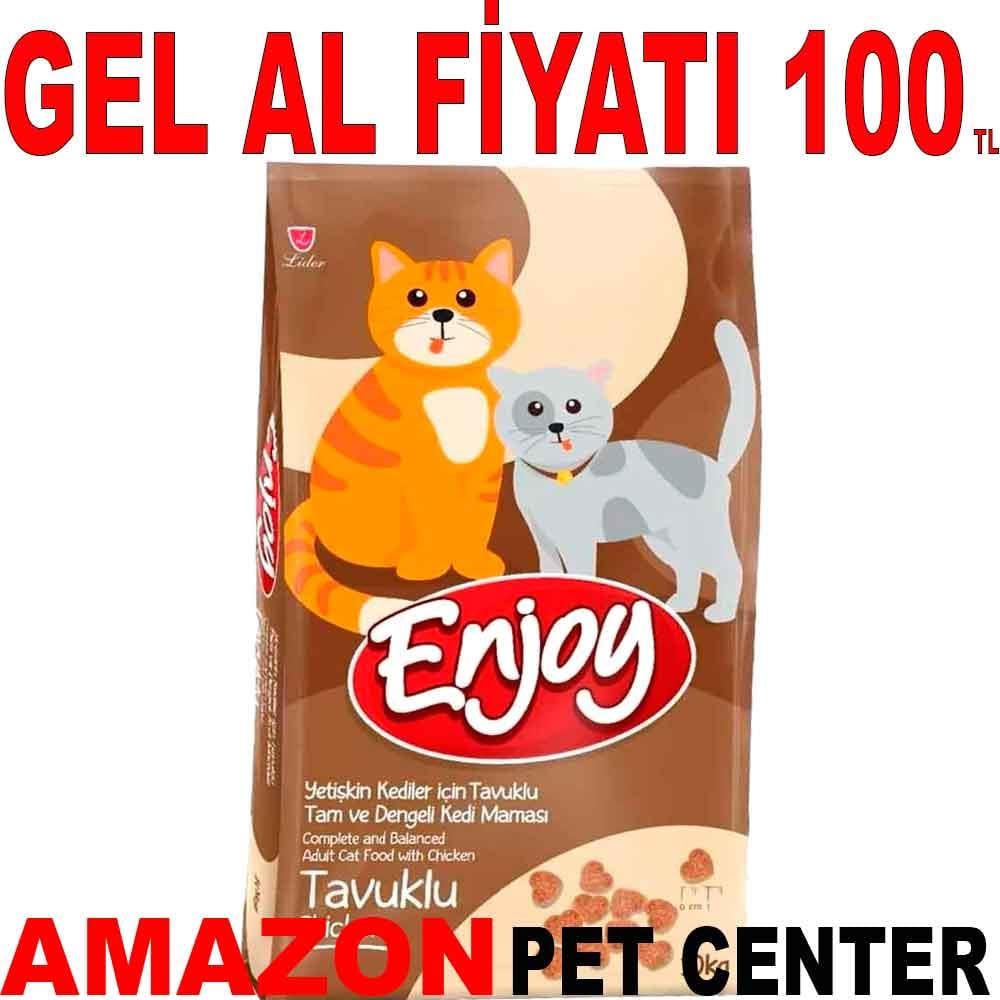 Enjoy Kedi Maması Tavuklu 1 Kg 32113341 Amazon Pet Center