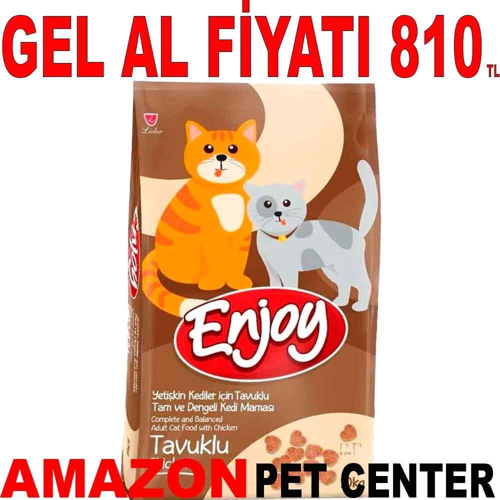 Enjoy Kedi Maması Tavuklu 10 Kg 17964005 Amazon Pet Center