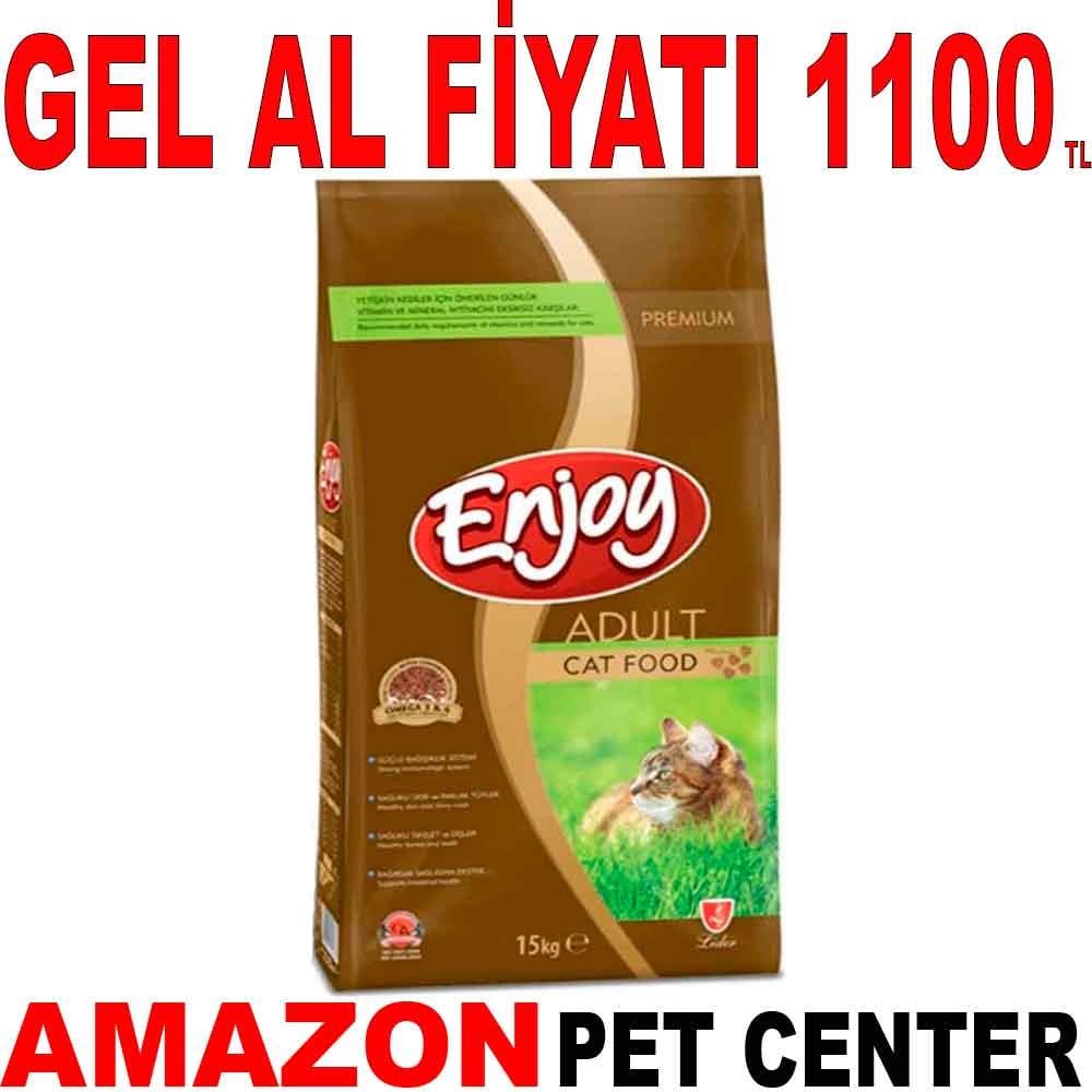 Enjoy Kedi Maması Tavuklu 15 Kg 17962001 Amazon Pet Center