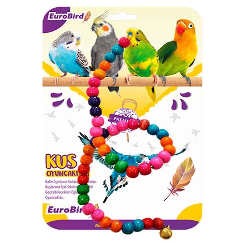 Euro Bird Kuş Oyuncağı Bocuklu İp KY70 8681144136323 Euro Bird Kuş Oyuncakları Amazon Pet Center