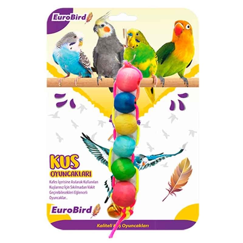 Euro Bird Kuş Oyuncağı Dizili Boncuk KY72 8681144136330 Euro Bird Kuş Oyuncakları Amazon Pet Center