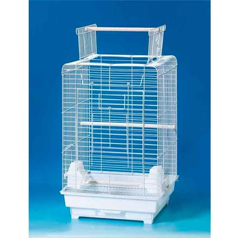 Euro Gold Büyük Papağan Kafesi Açılır Çatılı Beyaz 1830000728203 Amazon Pet Center