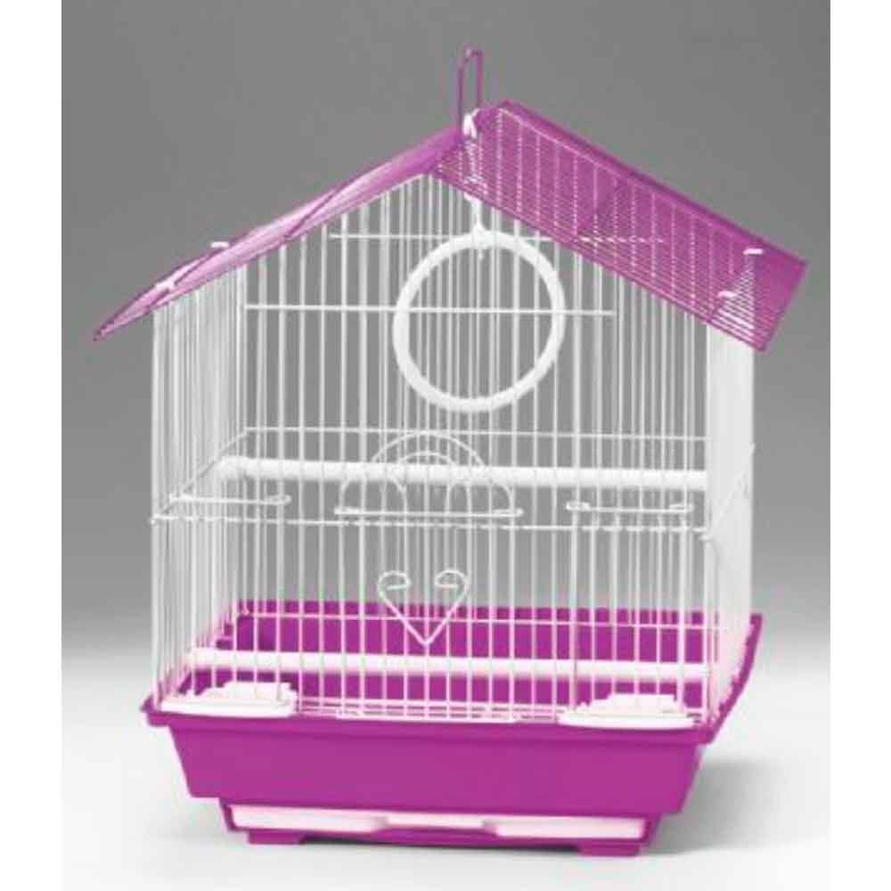 Euro Gold Kuş Kafesi Çatılı Karışık Renkli 1101A 32111798 Amazon Pet Center