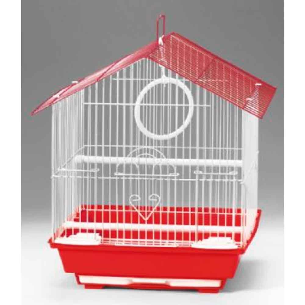 Euro Gold Kuş Kafesi Çatılı Karışık Renkli 1101A 32111798 Amazon Pet Center