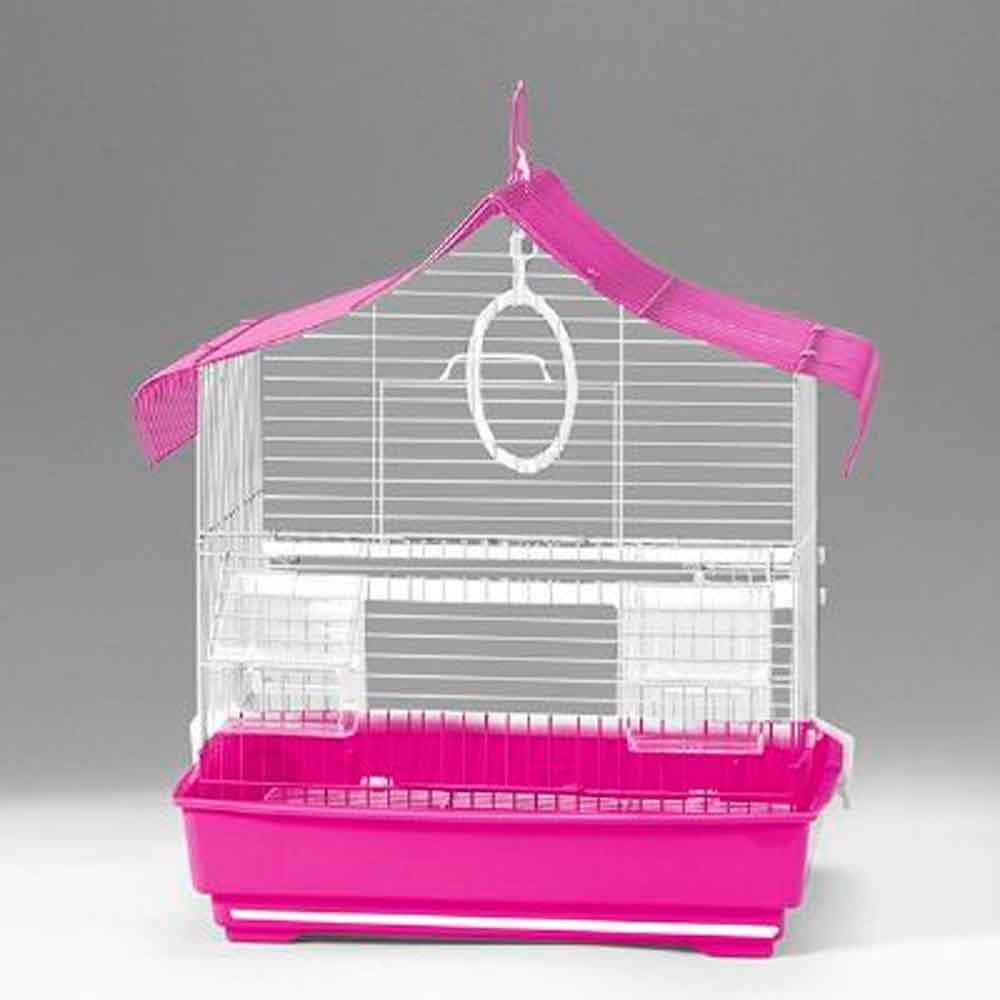 Euro Gold Kuş Kafesi Üçgen Çatılı Karışık Renkli 1115A 1830000147912 Amazon Pet Center