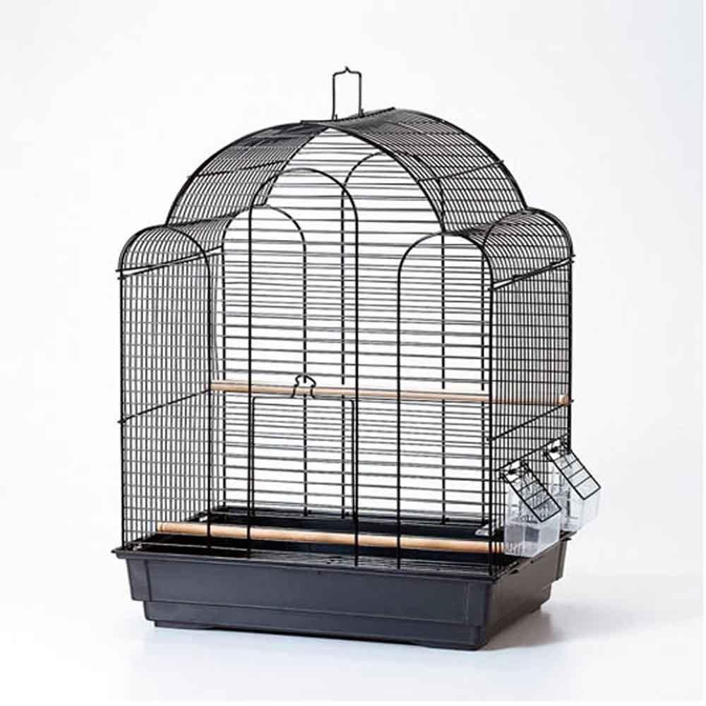 Euro Gold Paraket Kafesi Oval Çatılı Siyah 32137125 Amazon Pet Center
