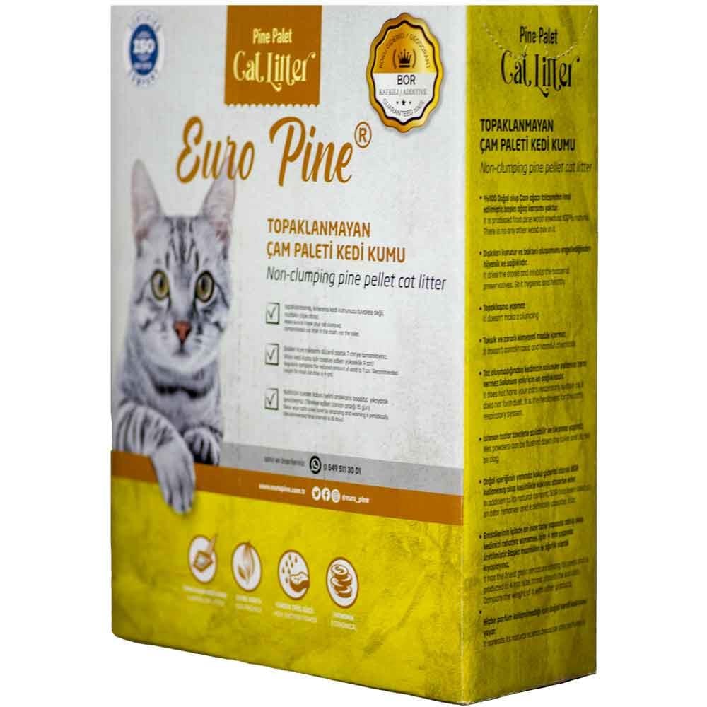 Euro Pine Kedi Kumu Çam Pelleti 10 Lt 8684225237408 Amazon Pet Center