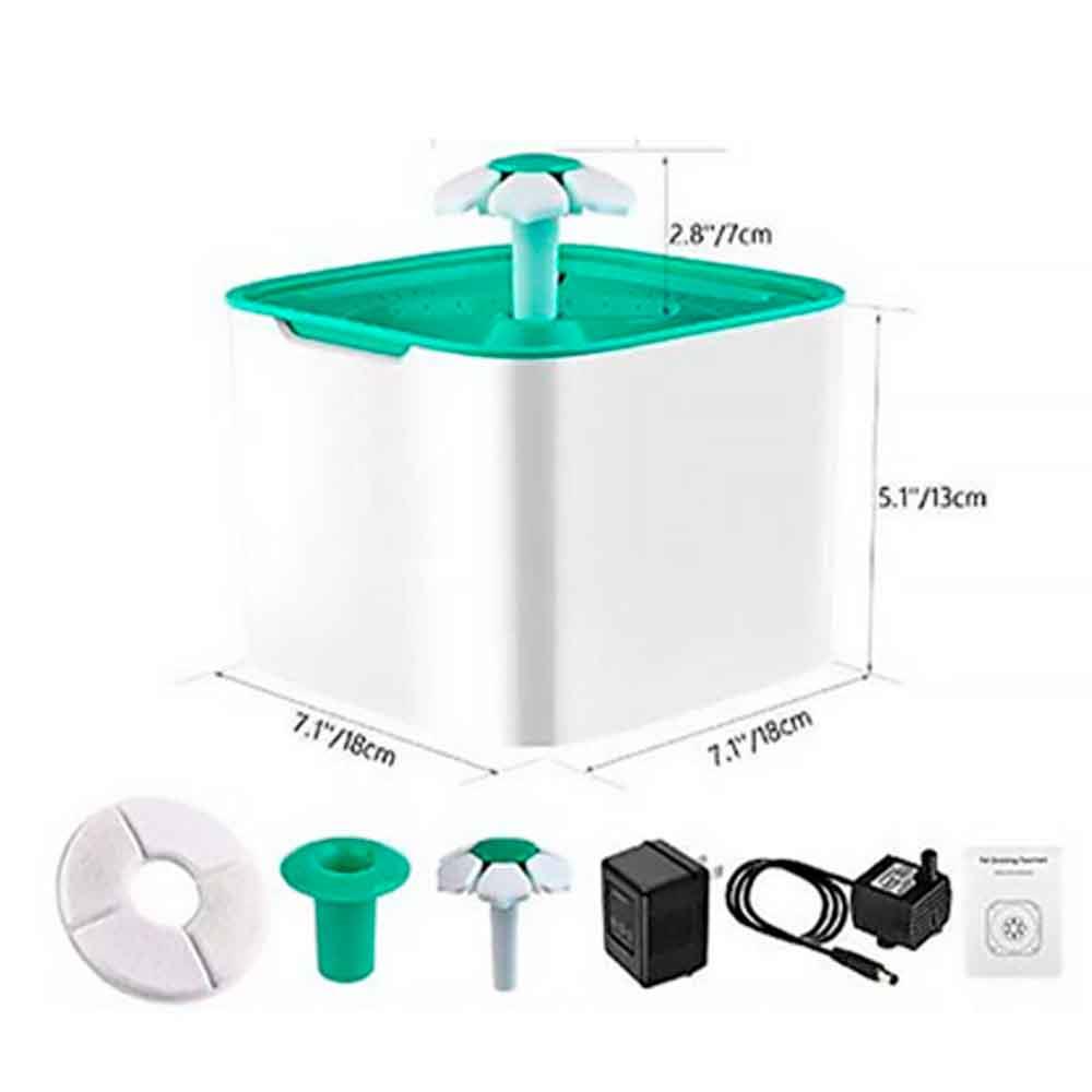 EuroCat Holytachi 3 in 1 Papatya Otomatik Kedi Su Pınarı 18x13x7 Cm 1677000166204 Amazon Pet Center