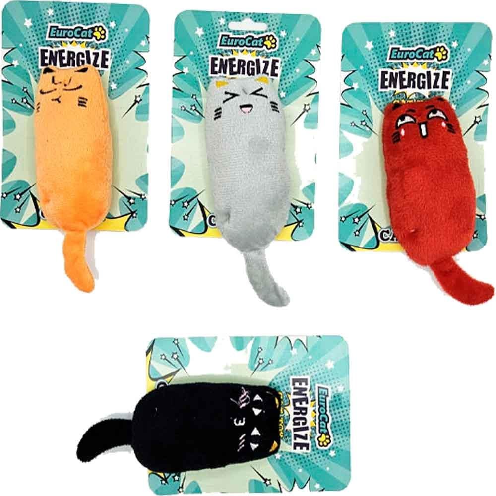 Eurocat Kedi Oyuncağı Mimikli Büyük Kedi Karışık Renkli 8681144196815 Amazon Pet Center