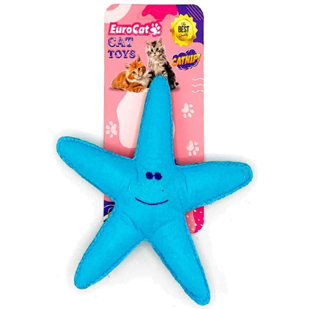 EuroCat Toys Deniz Yıldızı Kedi Oyuncağı 8681144195962 Amazon Pet Center