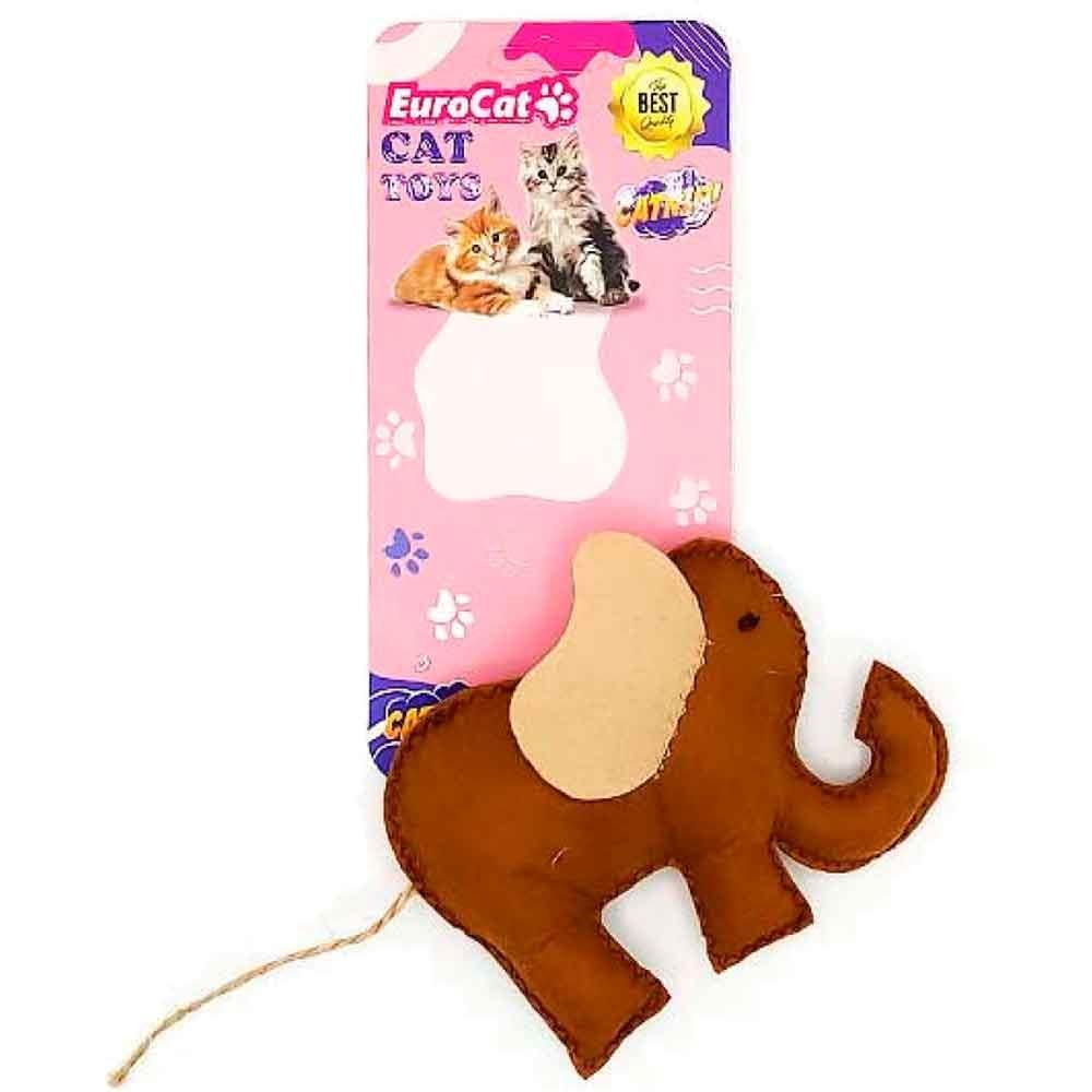 EuroCat Toys Fil Kedi Oyuncağı 8681144196020 Amazon Pet Center