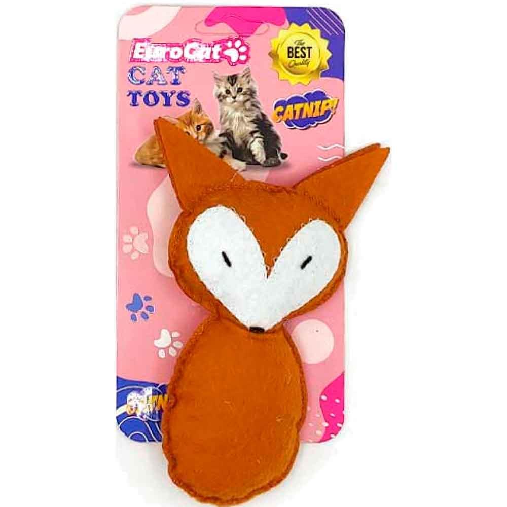 EuroCat Toys Tilki Kedi Oyuncağı 8681144196006 Amazon Pet Center
