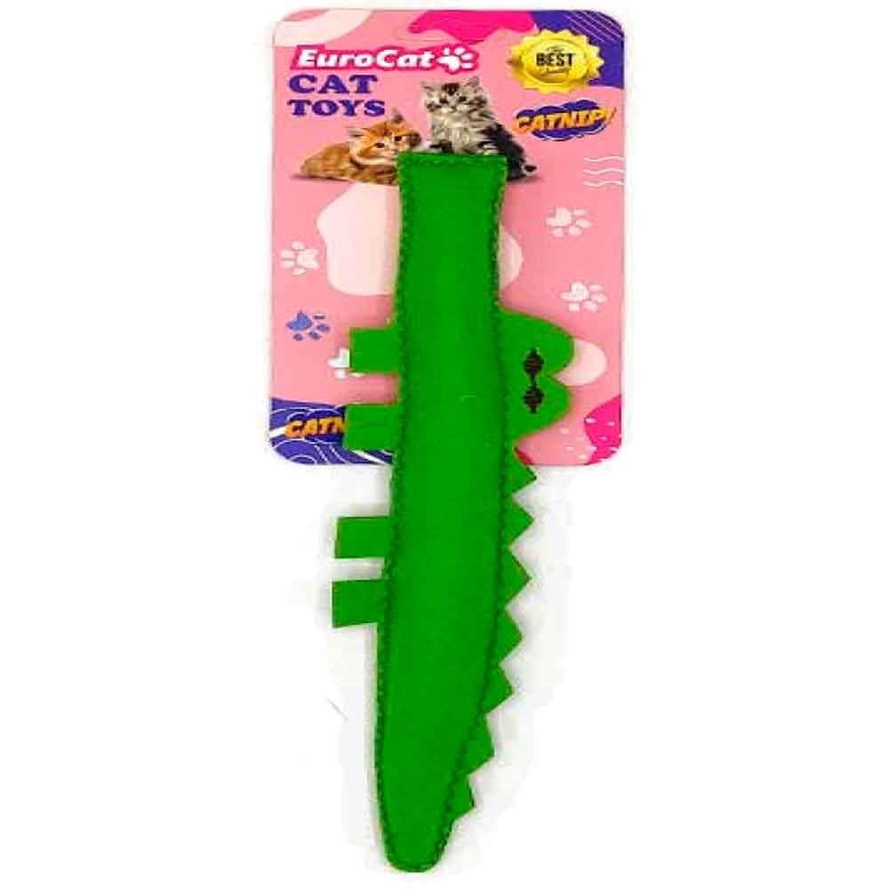 EuroCat Toys Timsah Kedi Oyuncağı 8681144196037 Amazon Pet Center