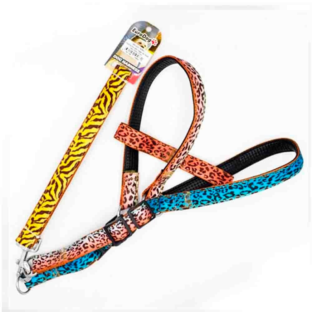 Eurodog Köpek Uzatma Tasması+Göğüs Tasması 120 Cm Renkli 8681144194682 Amazon Pet Center