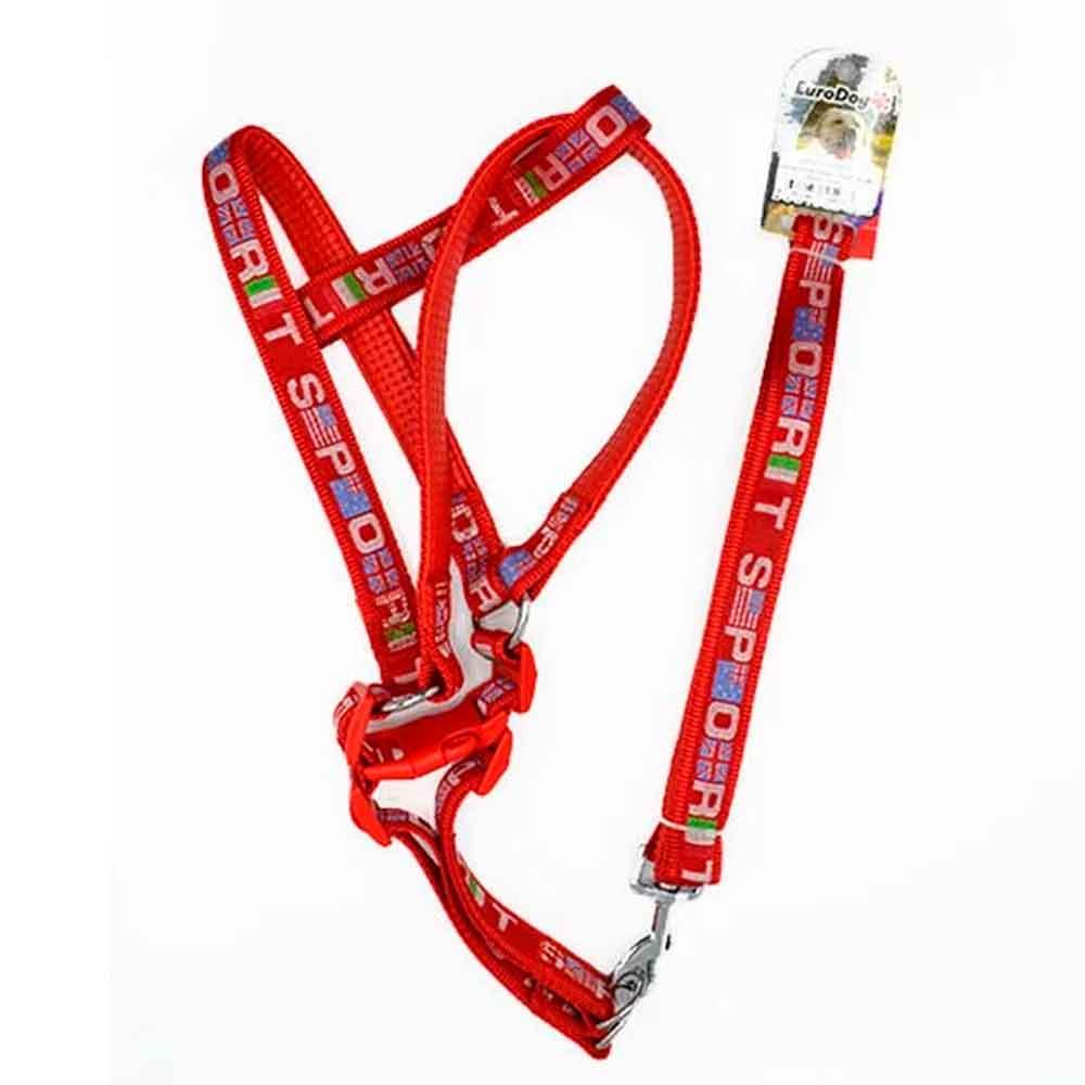 Eurodog Köpek Uzatma Tasması+Göğüs Tasması 120 Cm Kırmızı 8681144194033 Amazon Pet Center