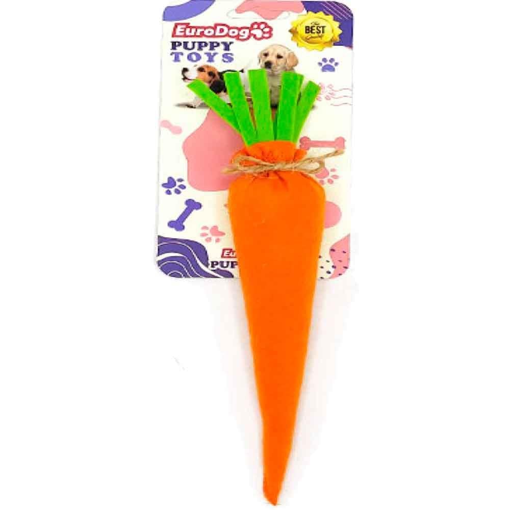 EuroDog Puppy Pet Toys Havuç Şeklinde Köpek Oyuncağı 8681144195771 Amazon Pet Center