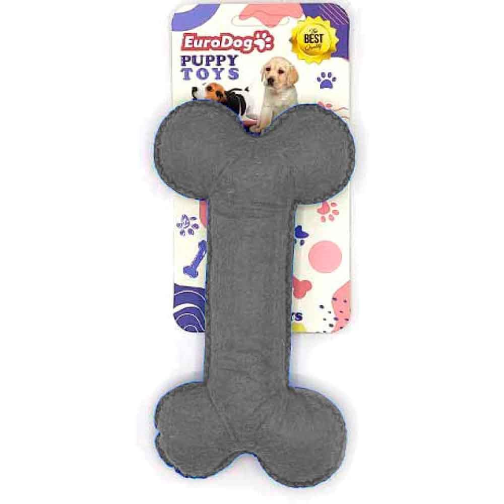 EuroDog Puppy Pet Toys Kemik Gri Köpek Oyuncağı 8681144196709 Amazon Pet Center
