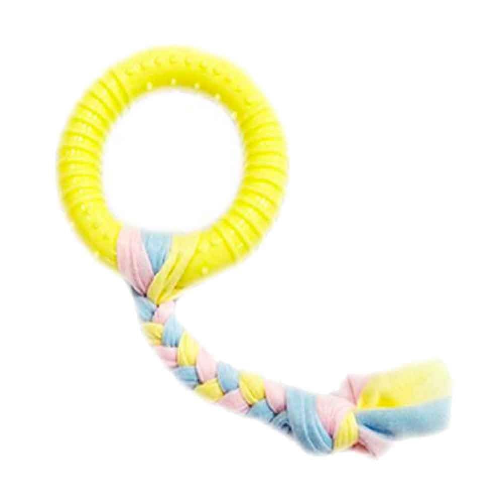 EuroDog Puppy Toys Halka Diş Kaşıma Yavru Köpek Oyuncağı Sarı 19 Cm 8681144191919 Amazon Pet Center